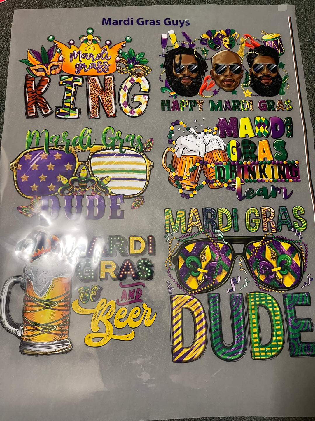 MARDI GRAS GUYS